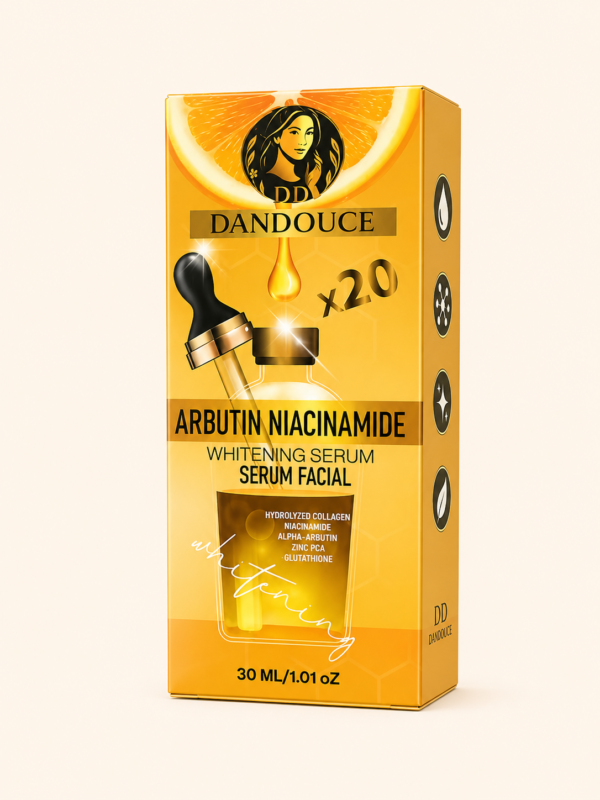 Dandouce Sérum Visage Éclaircissant Arbutin & Niacinamide X20 - Anti-Taches & Anti-Pollution - 30% / 30ml