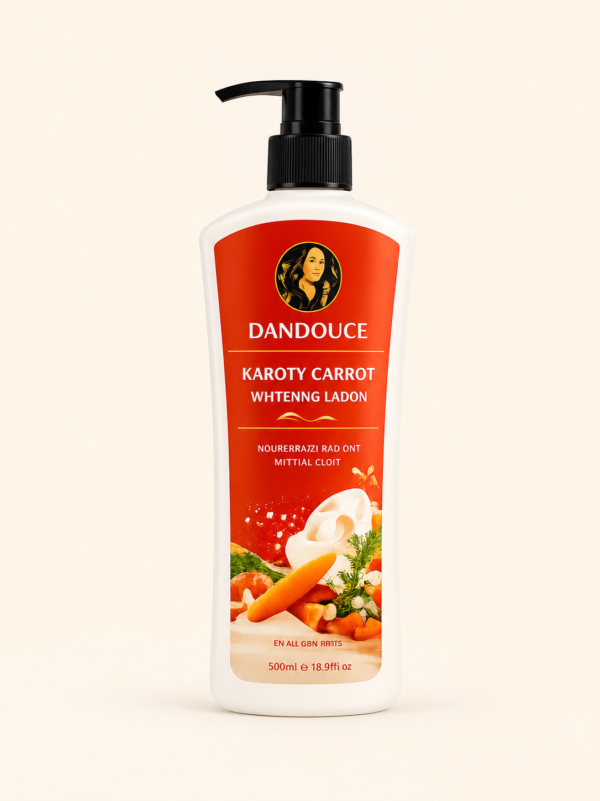 Dandouce Lait Corporel Éclaircissant Alpha-Arbutin & Milk Collagen X20 Plus - Hydratation & Anti-Taches - 500ml