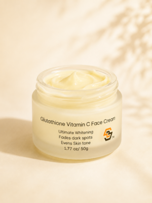 Crème Visage Éclat & Anti-Taches – Glutathion & Vitamine C (50g)